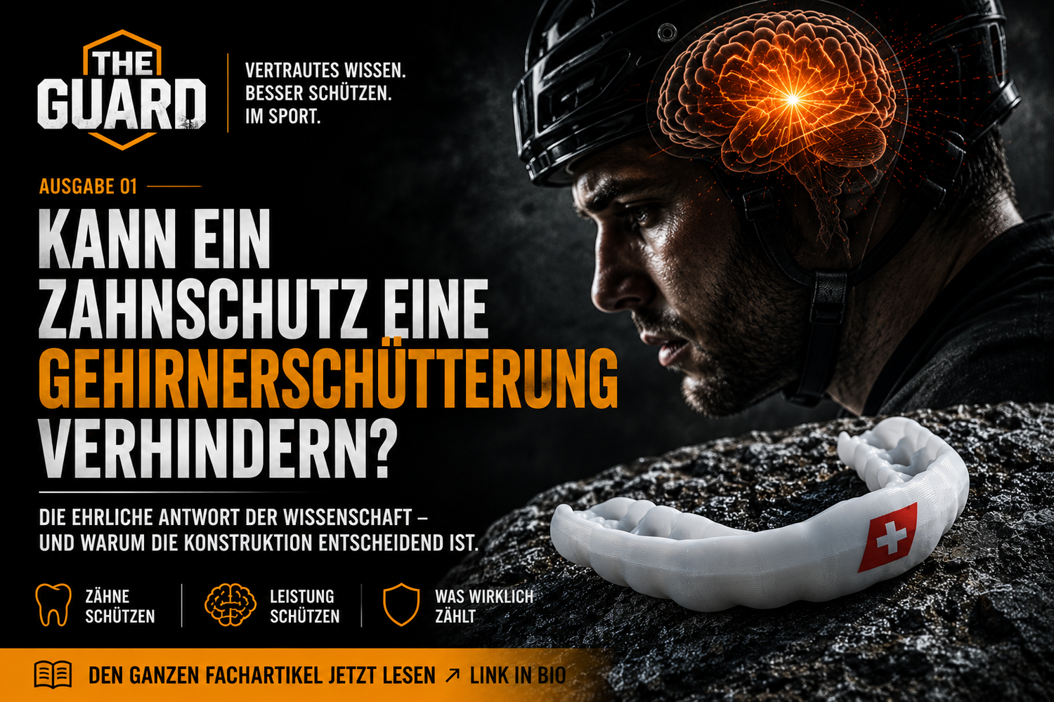 Kann ein Zahnschutz eine Gehirnerschütterung verhindern?